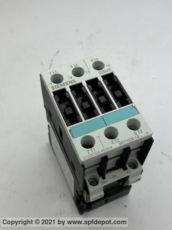 G125, G250 Heater Contactor Gama EL-00121-00. Siemens 3rt1025