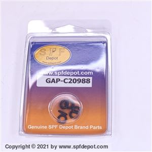 GAP C20988 Piston Rod O-RIng 6/PK for Graco GAP Spray Foam Gun