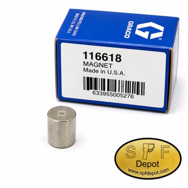 Graco 116618 Magnet for Graco Reactor parts | SPF Depot Graco 116618 Magnet for Graco Reactor parts | SPF Depot