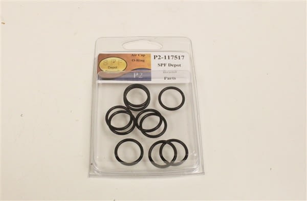 P2 117517 Air Cap O-Rings - 10/PK for GlasCraft,Graco P2 Guns for Probler P2 Spray Foam Gun P2 117517 Air Cap O-Rings - 10/PK for GlasCraft,Graco P2 Guns for Probler P2 Spray Foam Gun