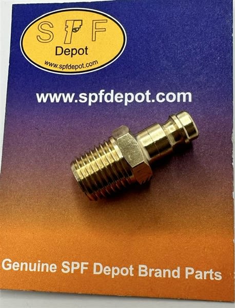 Binks ST1 336396  QC Plug for Binks ST-1 Spray Foam Gun