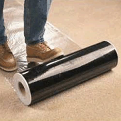 Carpet Protection Film 24 x 200' roll. Made in The USA! Easy