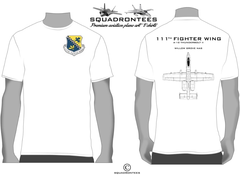 111th Fighter Wing Squadron T-Shirt, USAF Licensed Product