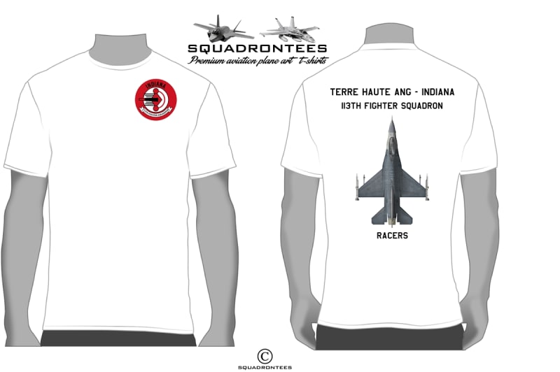 113th Fighter Squadron Racers - USAF Licensed Product