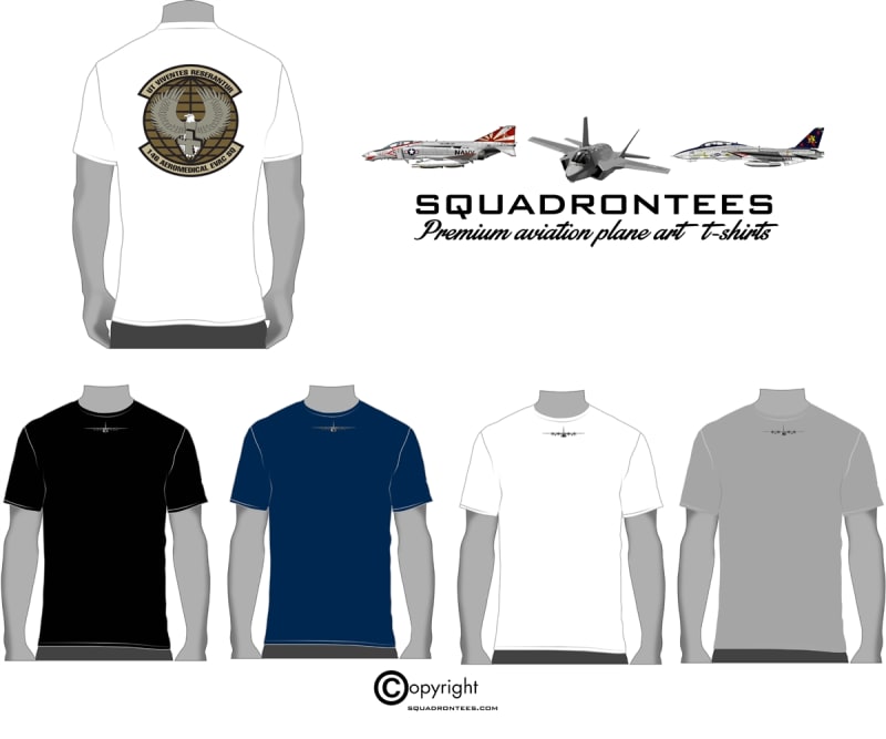 146 Aeromedical Evacuation Squadron C-130 Squadron T-Shirt - USAF Licensed Item