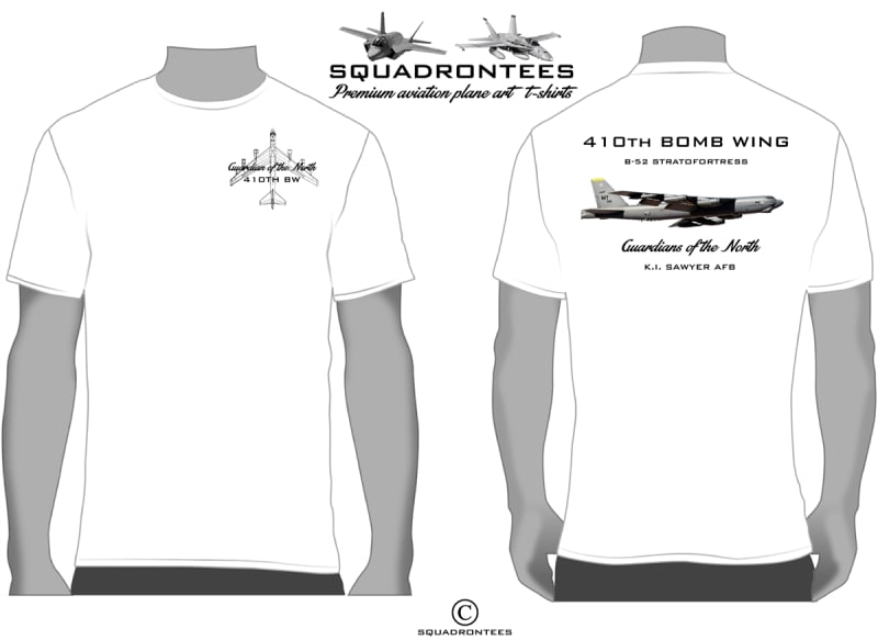 410th Bomb Wing Squadron T-Shirt, USAF Licensed Product