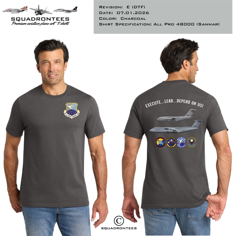 721st AMOG Squadron T-Shirt - USAF Licensed Product