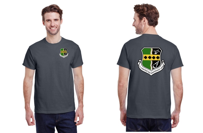 9th Strategic Reconn Wing Squadron T-Shirt D2, USAF Licensed Item