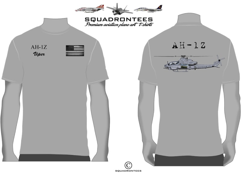 AH-1Z Viper T-Shirt- Premium Art