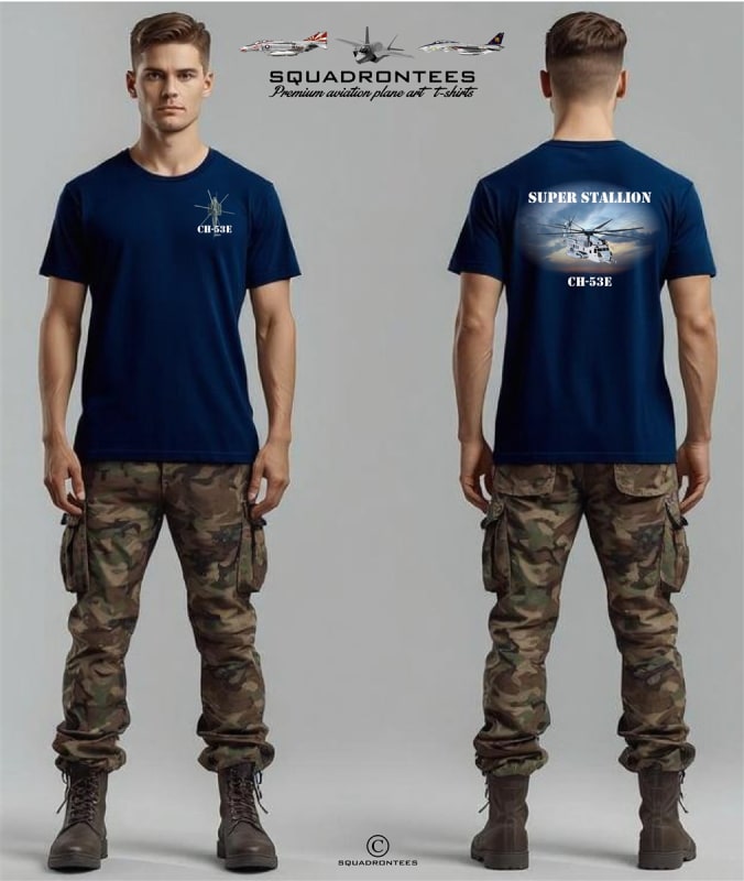 CH-53 Super Stallion D2 Squadron T-Shirt