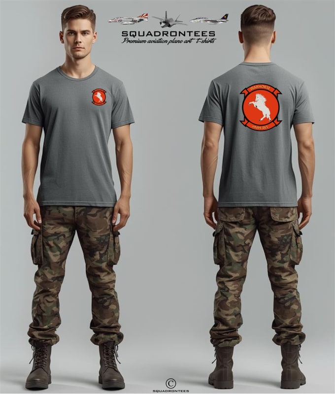 HMH-465 Warhorse Squadron T-Shirt - USMC Licensed Item
