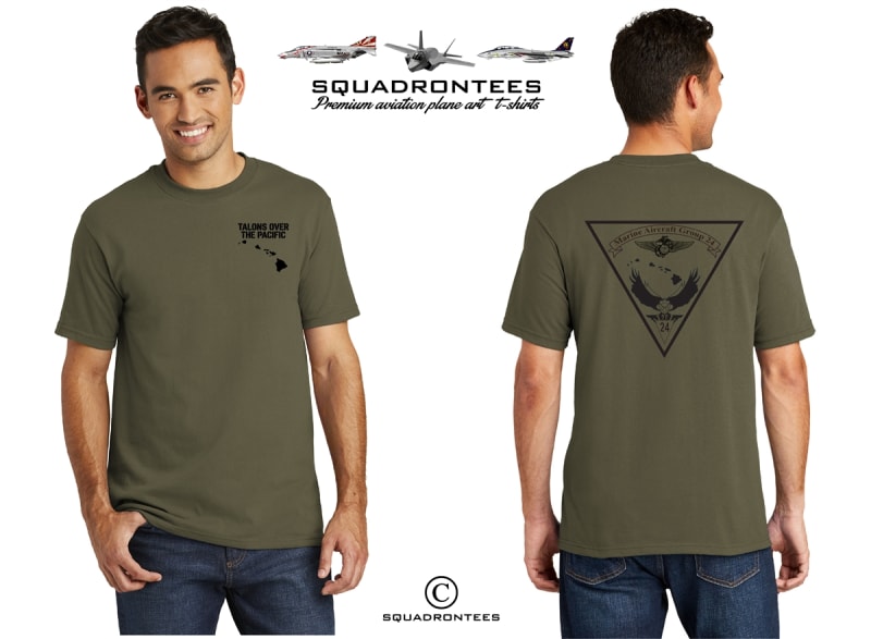 MAG-24 Squadron T-Shirt D3, USMC Licensed Item
