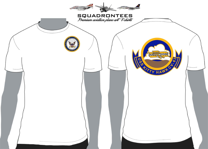 USS Kitty Hawk T-Shirt - USN Licensed Product