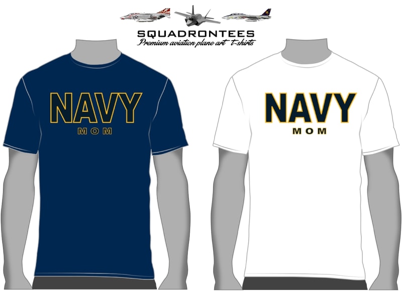 Navy Mom T-Shirt, USN Licensed Product