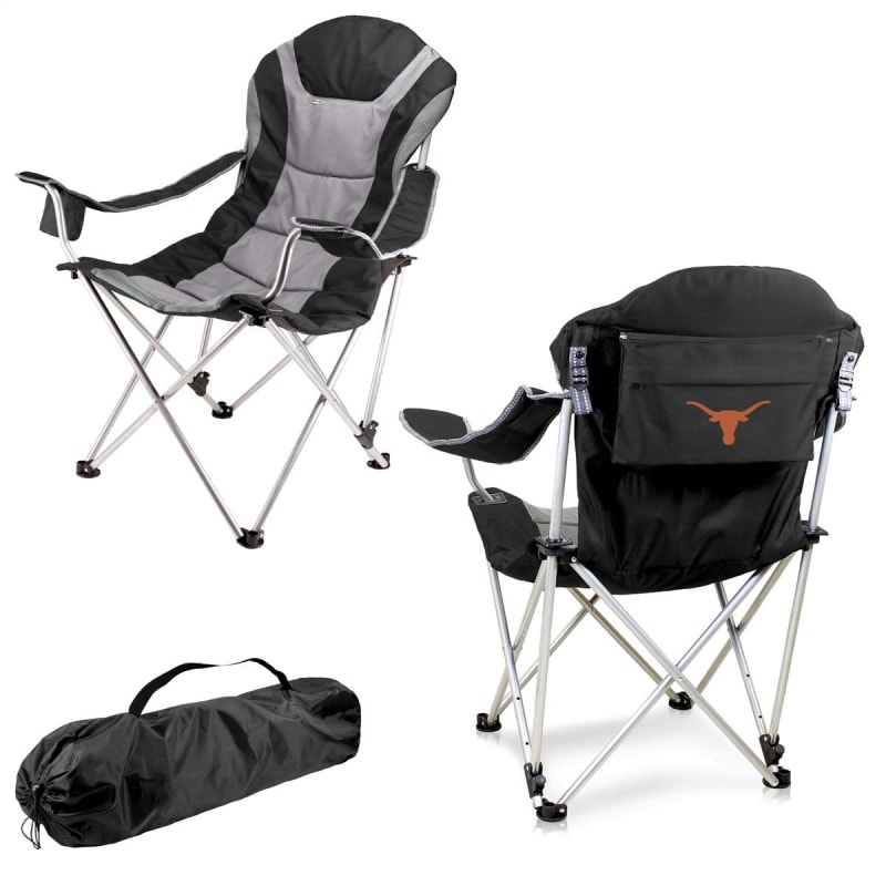 Texas Longhorns Reclining Camp Chair  