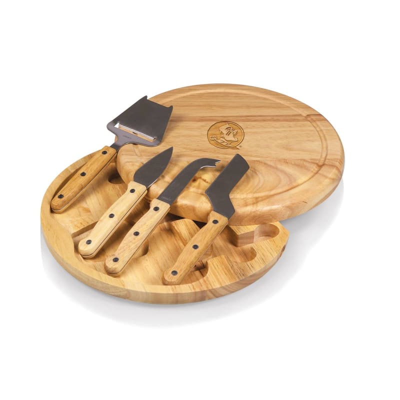 Florida State Seminoles Circo Cheese Tools Set and Cutting Board