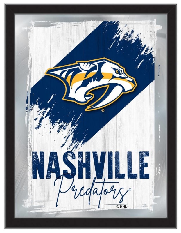 Nashville Predators 17"x22" Logo Wall Mirror  