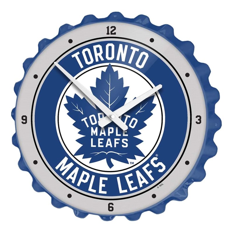 Toronto Maple Leafs: Bottle Cap Wall Clock
