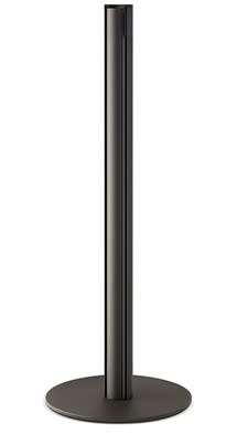 Beltrac 40" Tall Partition Post Slim Base