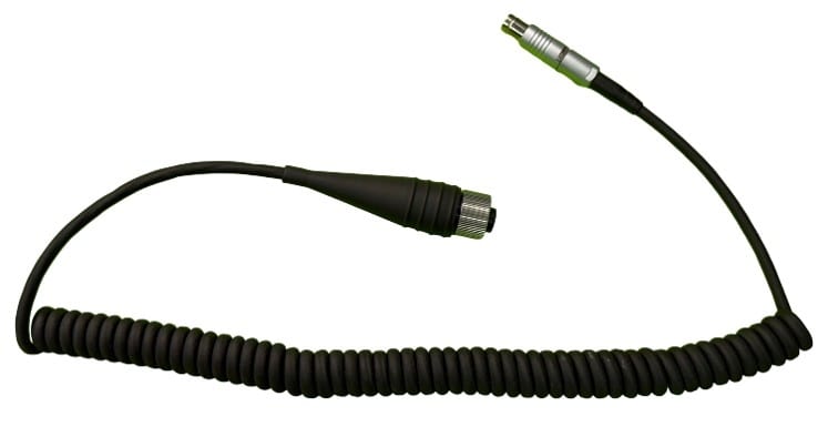 CMCP5209 Coiled Cable for Single Axis Accelerometer for the Microlog dBx, (CMVA 90)