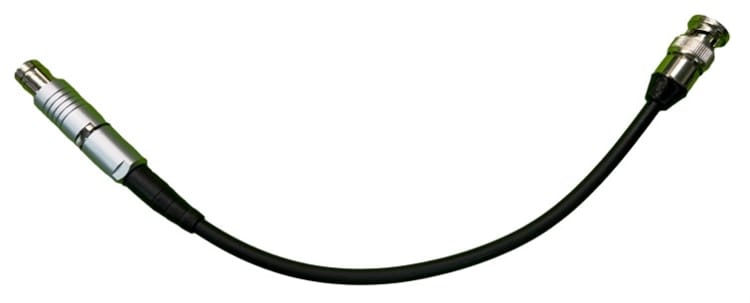 CMCP665S-6PINF-MBNC-0.5-00 6 Pin Fischer to Male BNC Adapter Cable for the Microlog dBX, CMVA 90
