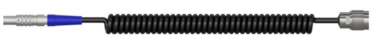 Coiled Cable for Line Drive Sensors Used with Pruftechnik VIBXpert II Coiled Cable for Line Drive Sensors Used with Pruftechnik VIBXpert II