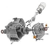 EC 236R 4-cycle Racing Engine Bottom End Kit with Tank Mounts