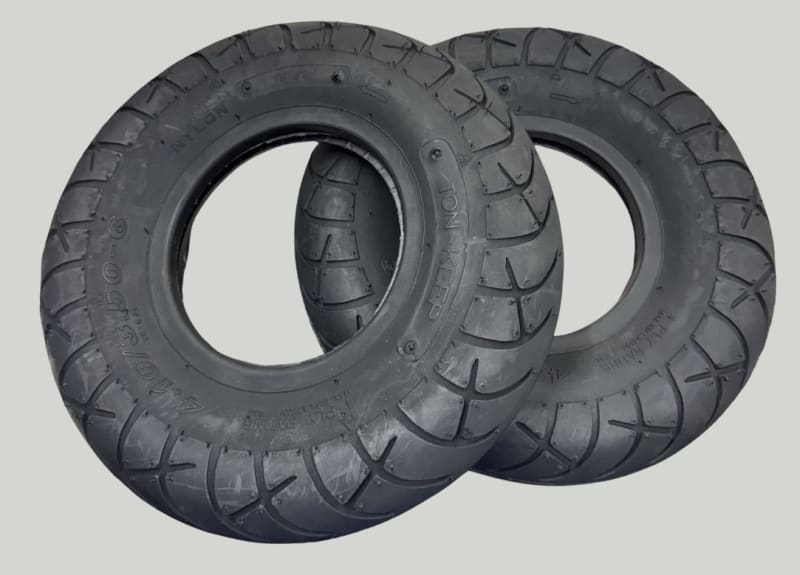 Drag Racing Tire Street Tread  4 Ply 2 Pack 4.10x3.50-6 2pk 7059
