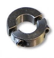 COLLAR, SPLIT, STEEL, 1" ID X 1-3/4" OD X 1/2" WIDE, 1/4" KEYWAY