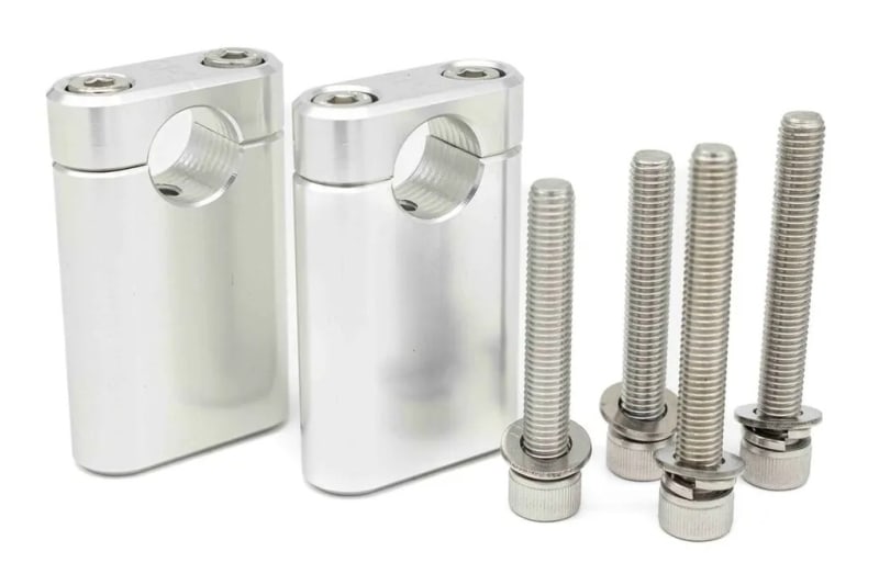 7/8" Billet Handlebar Risers, Tall