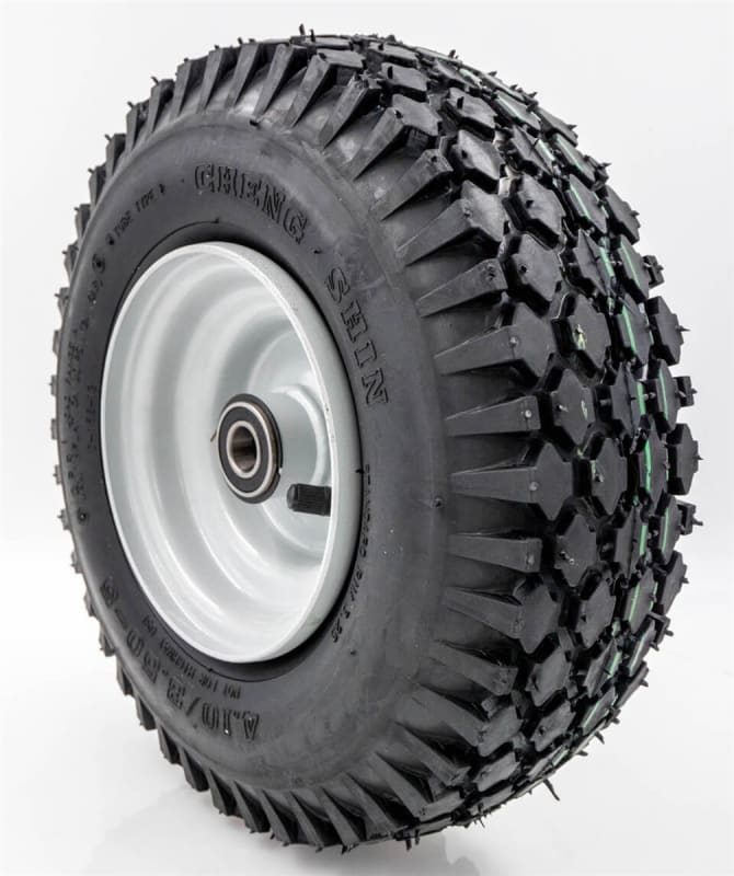 5" Aftermarket Wheel Assembly, 4.10/3.50-5 Diamond Tread
