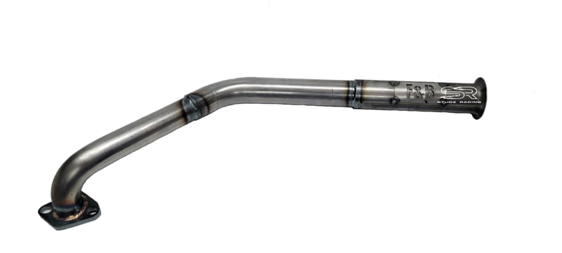F&B High Center Exit Header / Exhaust Pipe With Trumpet