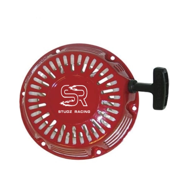 Premium Pull Start/ Recoil Assy. Predator 212/224, Honda Clone, Tillitson 212/ 225 (RED)
