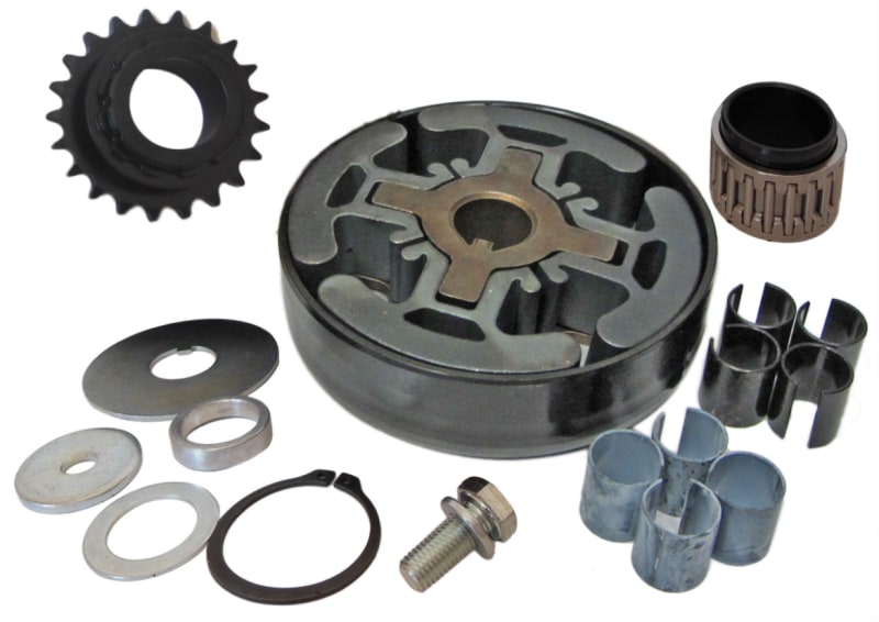 Inferno Fury  3/4" Bore Racing Clutch from Hilliard (Needle Bearing)
