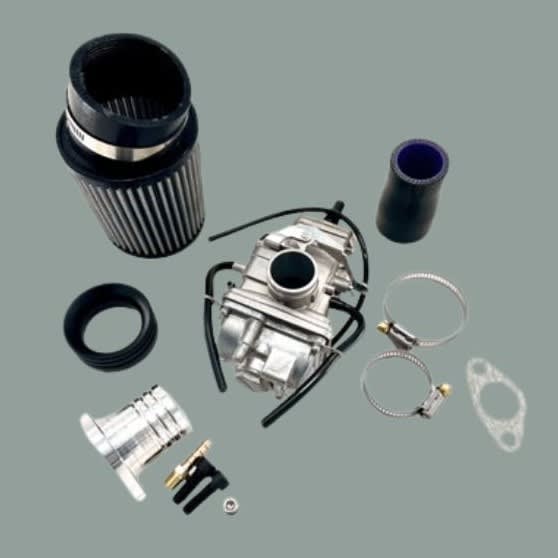 OEM Japan Carb Kit, 28 mm Mikuni Flat Slide - GX200 (GX160), 6.5 Chinese OHV, & 212 Predator, Gas