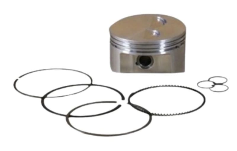Piston Kit, 95mm for 489cc, (GX390, 460cc Bored Engines); Billet Flat-Top (Rings Included), Diamond