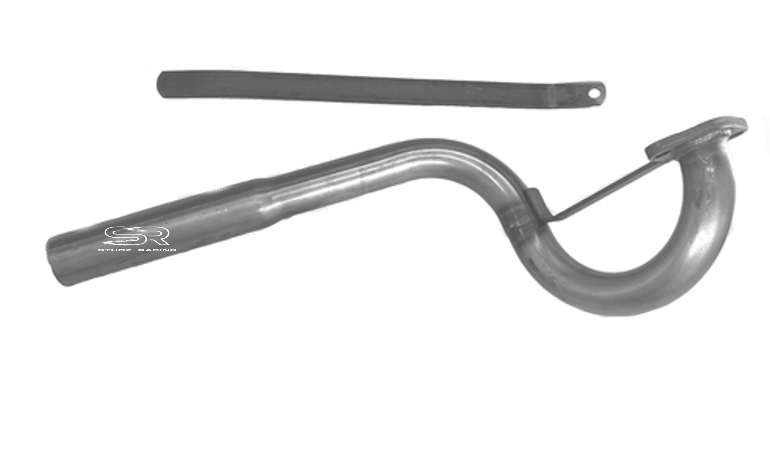 Big Block Exhaust / Header Pipe Single Center Outlet, Predator 301 , GX 270  GX390, 420