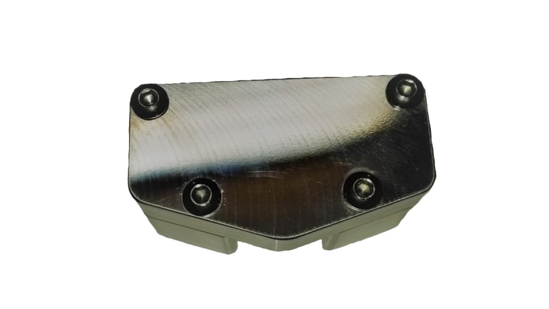 Custom Machined Aluminum Handle Bar Riser Block ( Small)