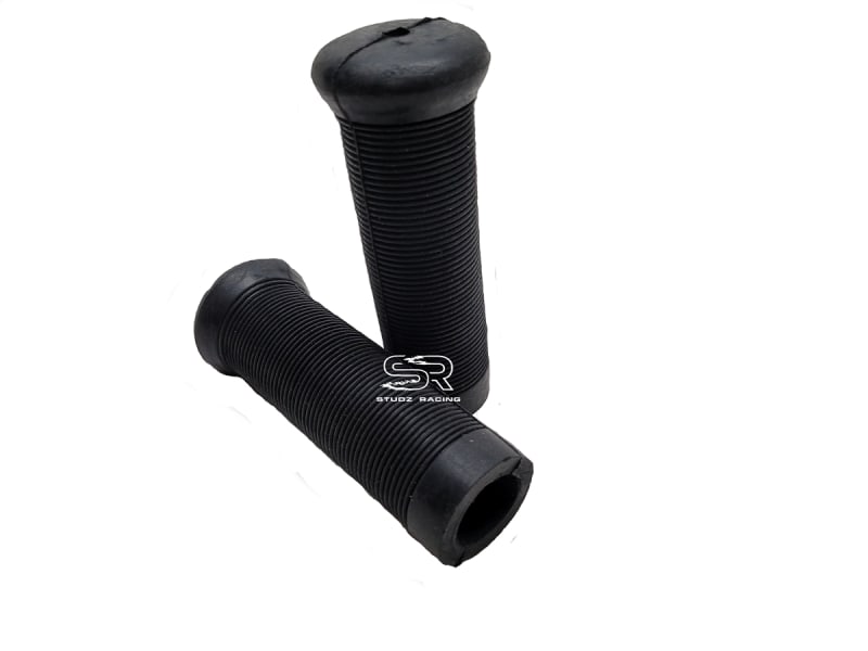 Vintage 1" Old School Rubber Grips/Foot Peg Covers ( Sold As A Set)
