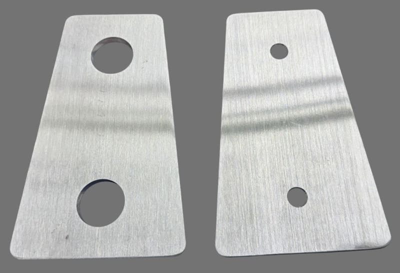 Custom  Gas Tank Bracket 4" Center