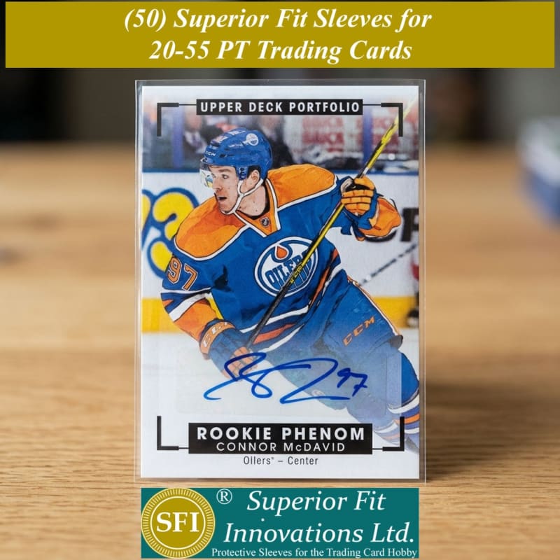 Superior Fit Sleeves for 20-55 PT Cards