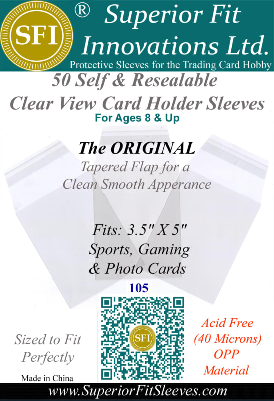 Superior Fit Sleeves for 3.5 x 5  Cards