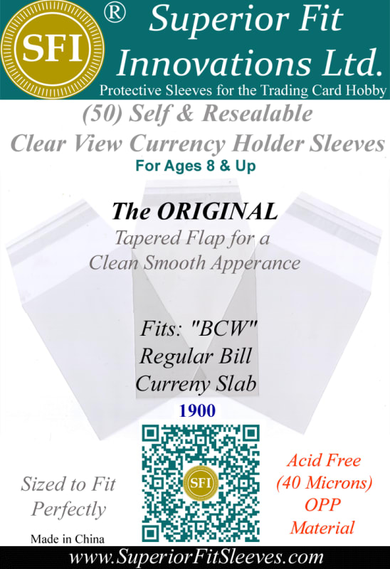 BCW Currency Slabs