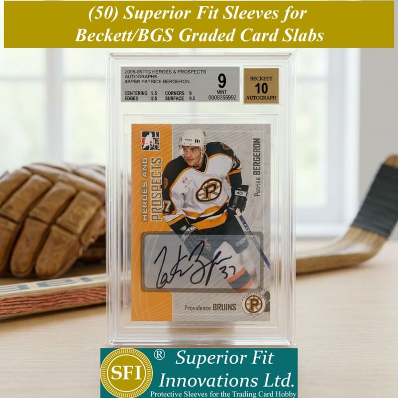 card sleeves for grading Graded Slab TAG Product Details Card Capsule 50 Count Exact