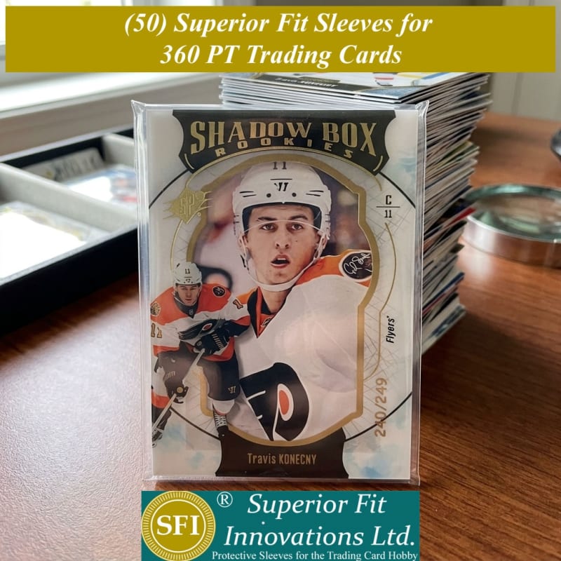 sports card sleeve Fanatics Soft Sleeves and wear during handling 20PCS Clear Card Holders 35PT
