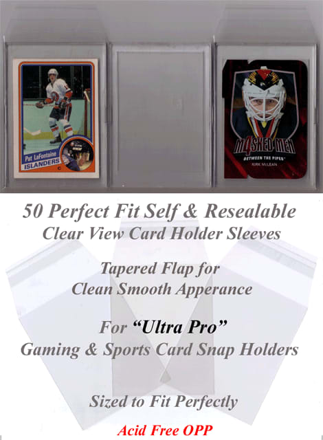 Superior Fit Sleeves for Ultra Pro Snap Holders