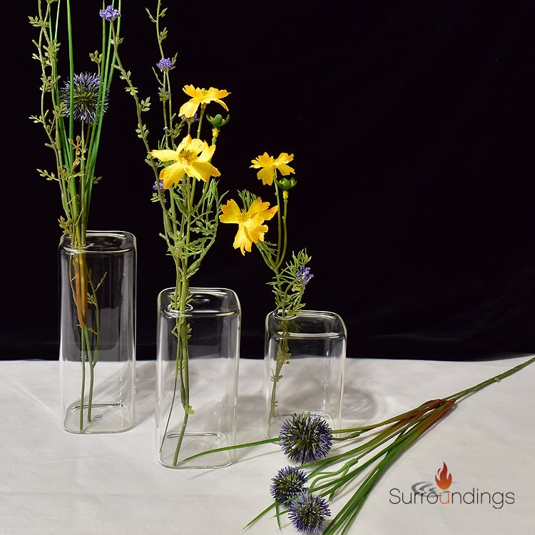 Flora Glass Bud Vase Flora Glass Bud Vase