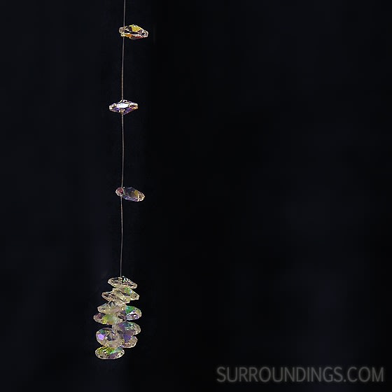 Iridescent Crystal Garland