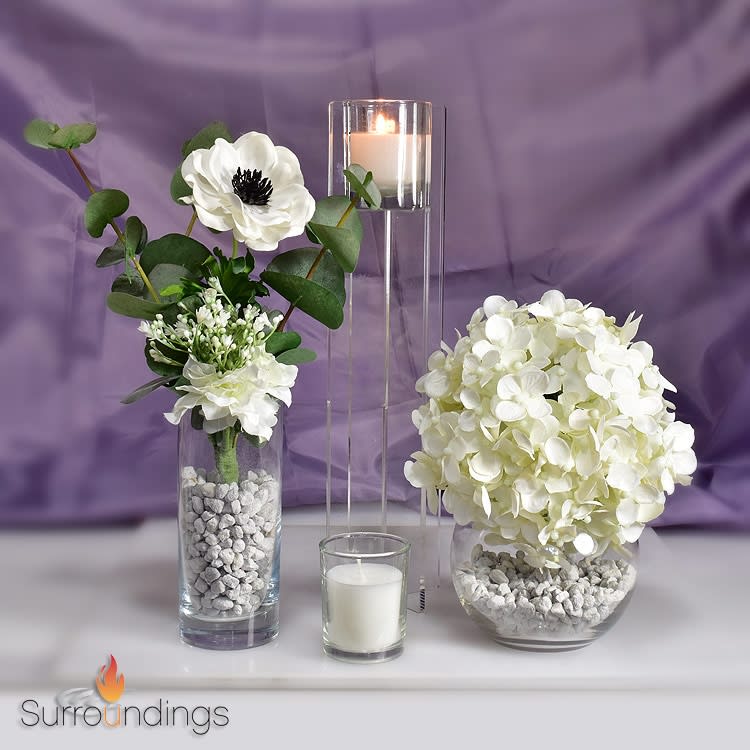 Kissing ball Orb & Riser Centerpiece Kit