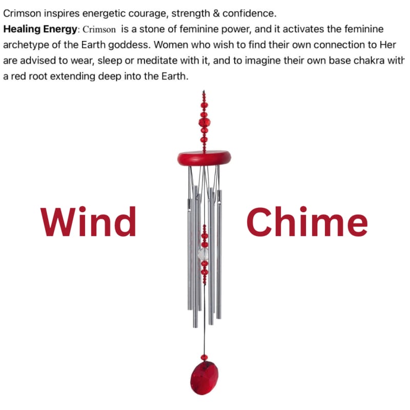 CRYSTAL WIND CHIMES